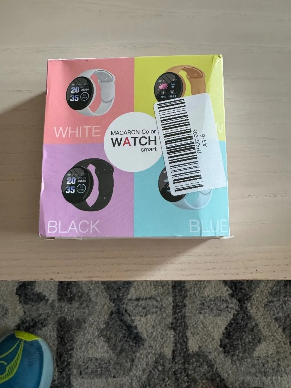 Macaron Color Smart Watch Bluetooth Fitness Tracker Android iOS NEW